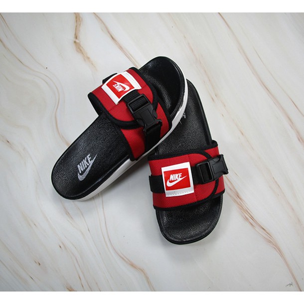 nike adjustable slides mens