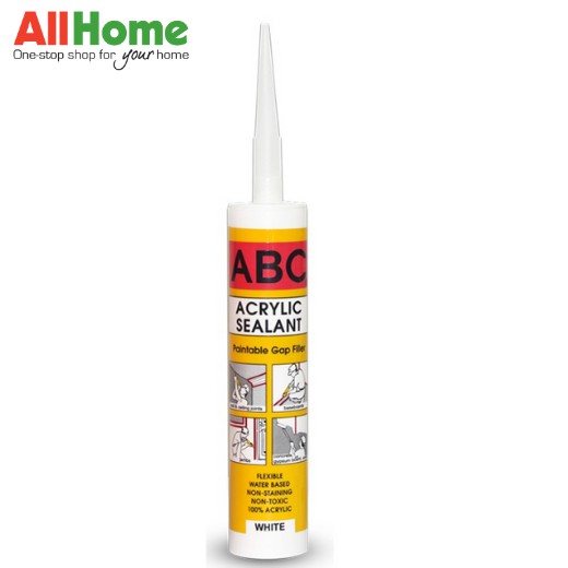ABC Acrylic Sealant White 300ML Shopee Philippines