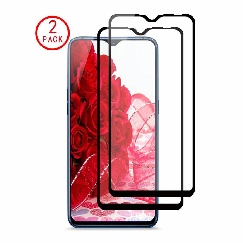 For OPPO A5S Clear Case + Tempered Glass Screen Protector – Shockproof 3-Layer Kit, Anti-Scratch