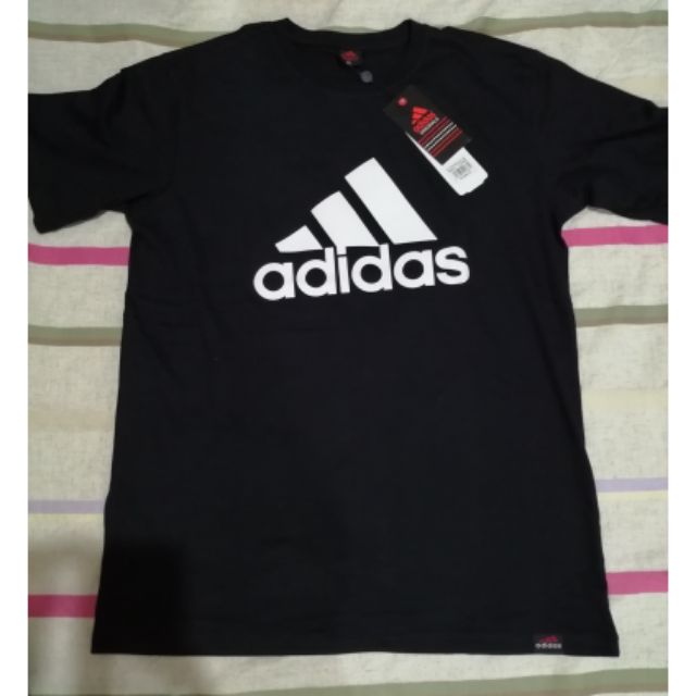 adidas black and white t shirt