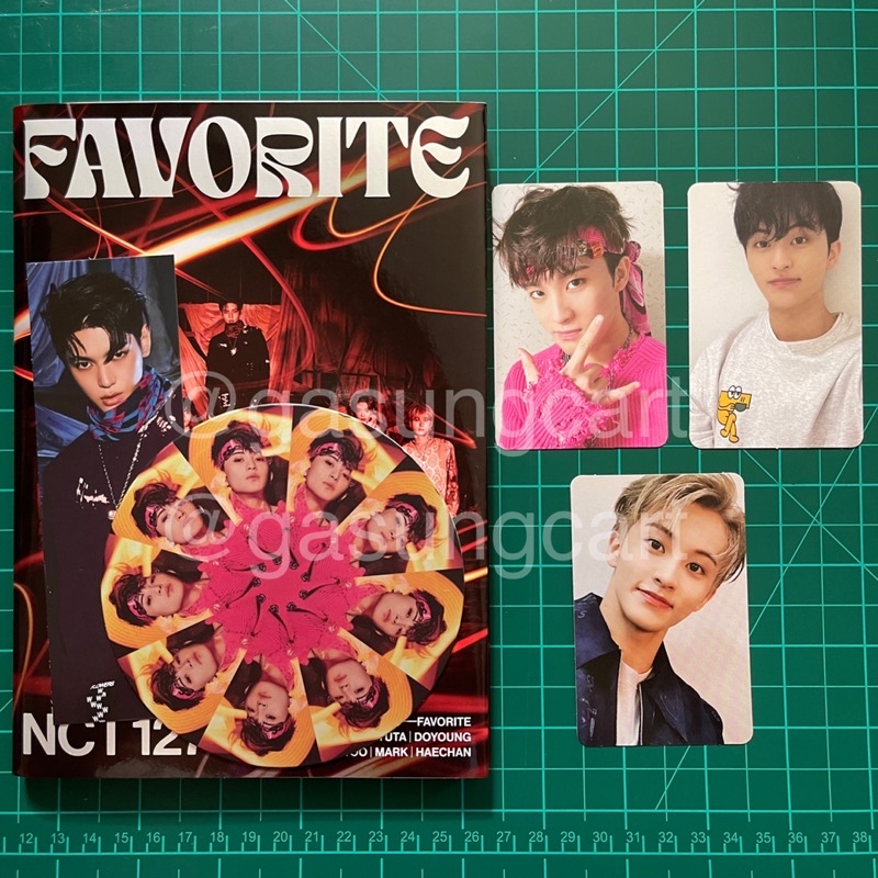 NCT 127 Favorite Album with Mark inclusions [UNSEALED] | Shopee Philippines