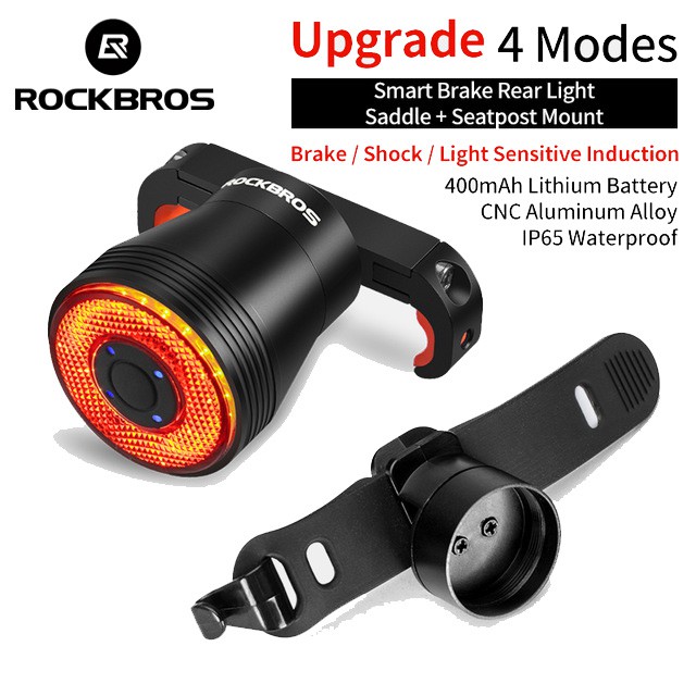 waterproof rear bike light