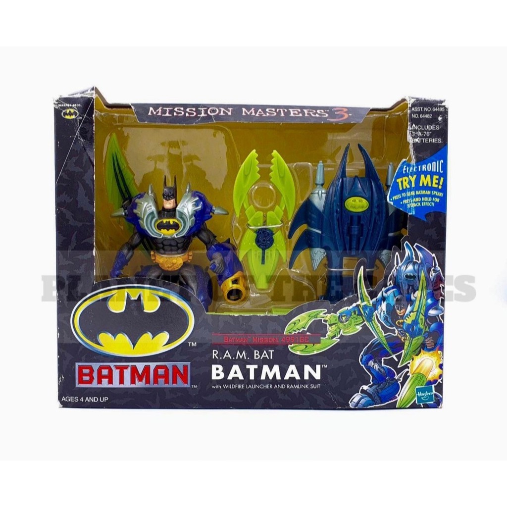 . BAT Batman, Mission Masters 3 line by Hasbro. | Shopee Philippines