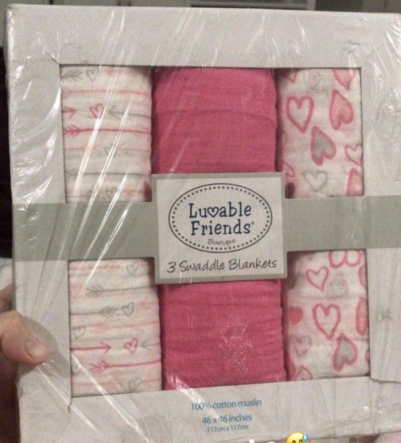 luvable friends muslin blankets