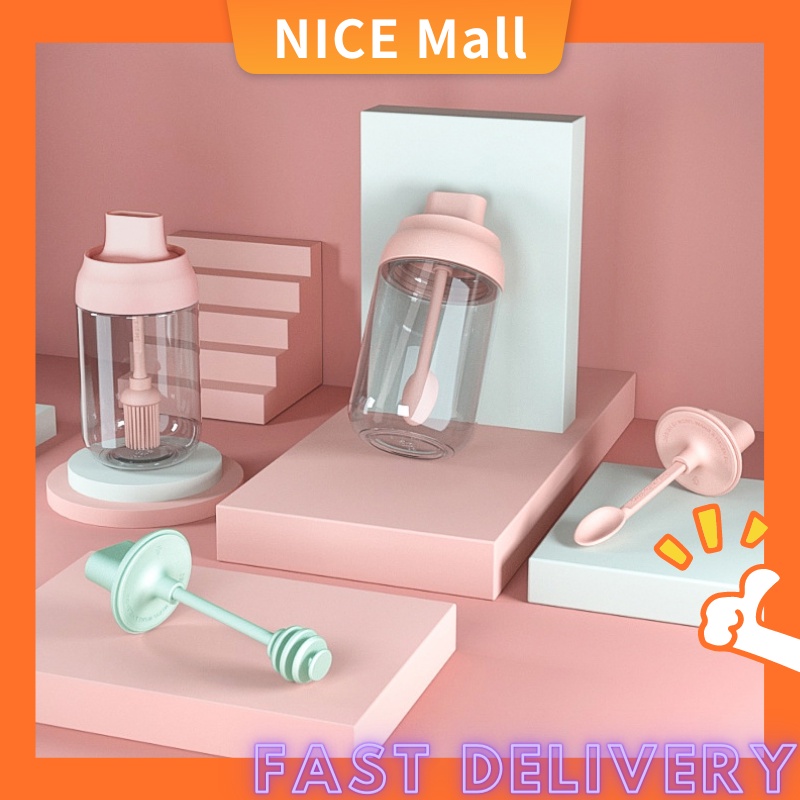 F276 Condiment Storage Seasoning Bottle Glass Condiments Container