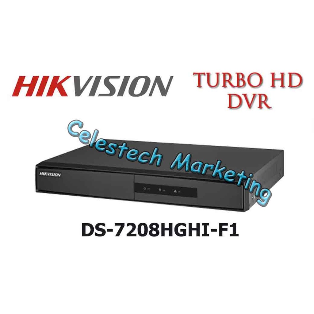Ctm Hikvision Ds 78hghi F1 H 264 2mp Lite 8ch 8 Channel Turbo Security Cctv Analog Dvr Recorder Shopee Philippines