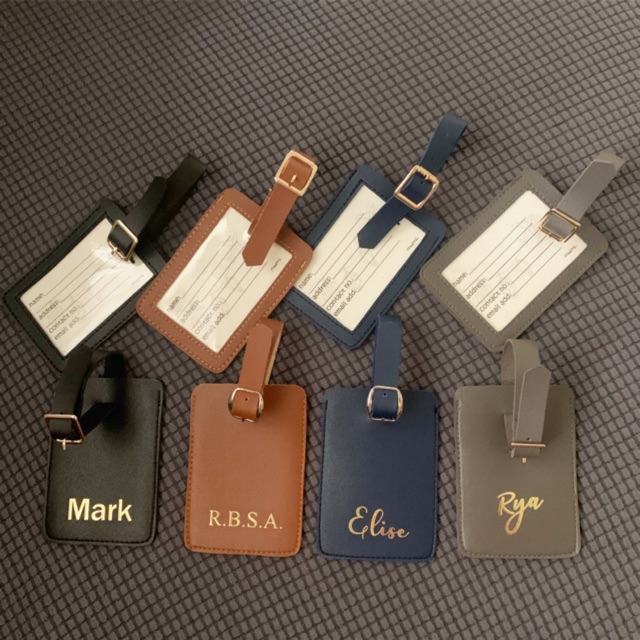 Mumi Personalized Luggage Tags Bag Tag Shopee Philippines