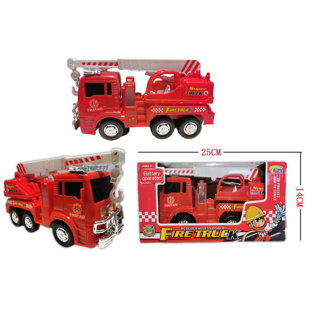 fire truck battery operated