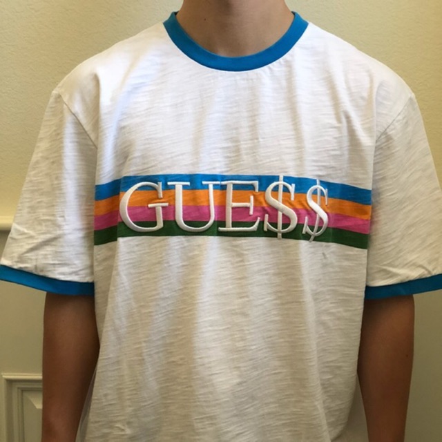 t shirt guess x asap rocky