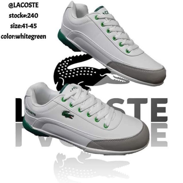 lacoste size 45