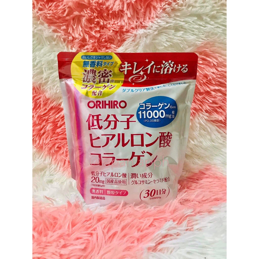 Orihiro Hyaluronic Acid & Collagen Powder 30 Days Shopee Philippines