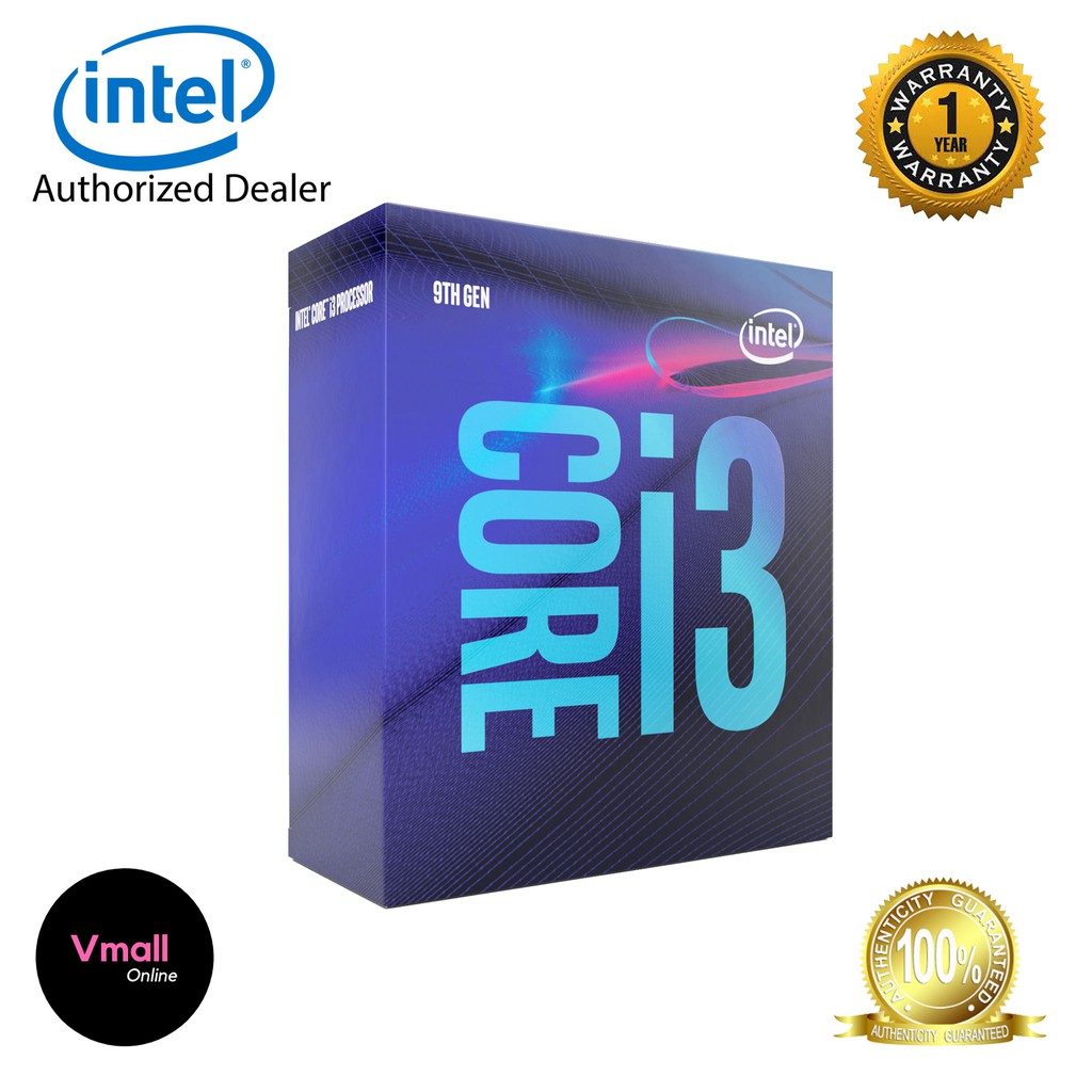 Intel Core I3 9100 Desktop Processor 4 Cores Up To 4 2 Ghz Lga1151 300 Series 65w Shopee