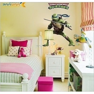 Teenage Mutant Ninja Turtles Wall Sticker Decor Kid Decal