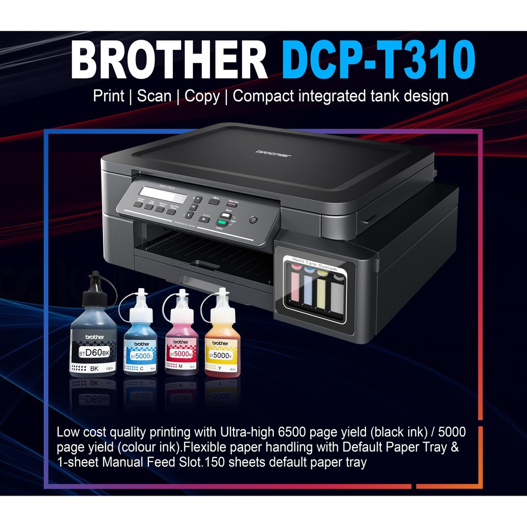 brother dcp t310 shopee