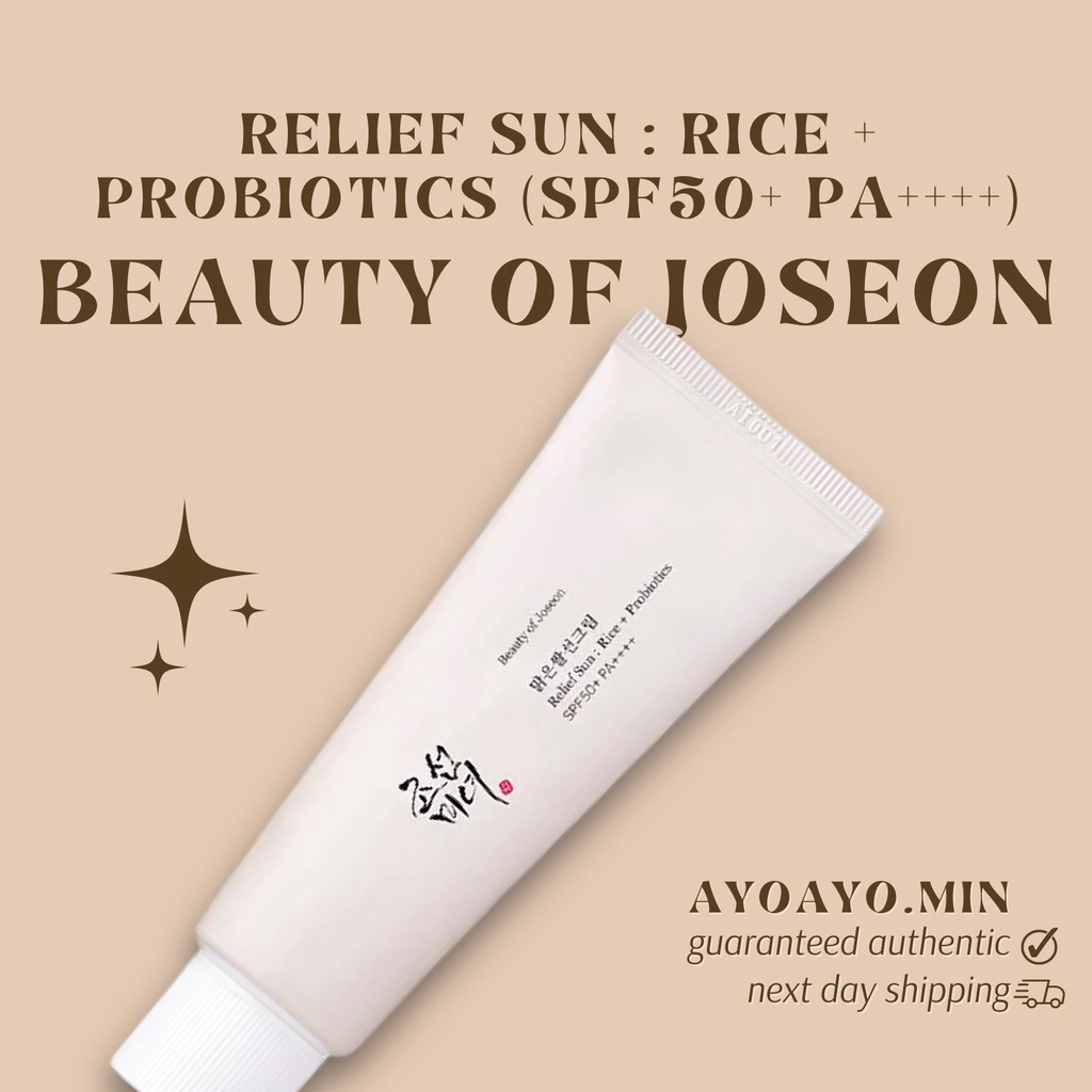 Beauty Of Joseon Relief Sun Rice Probiotics Sunscreen SPF50 PA 