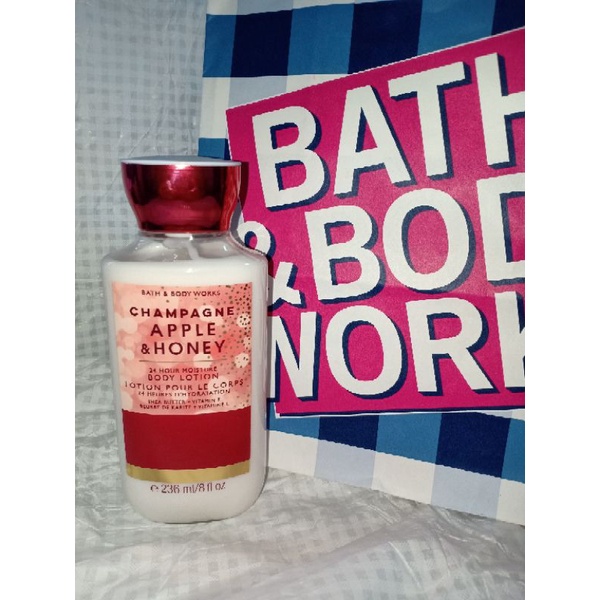 Bath And Body Works Lotion Champagne Apple Honey236ml Shopee Philippines