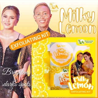 ‼️WIN A FREEBIE‼️ WHAMONETTE Milky Lemon Exfoliating Rejuv Kit | 20x Whitening | Whamonette Skincare