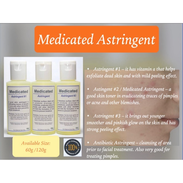 good astringent