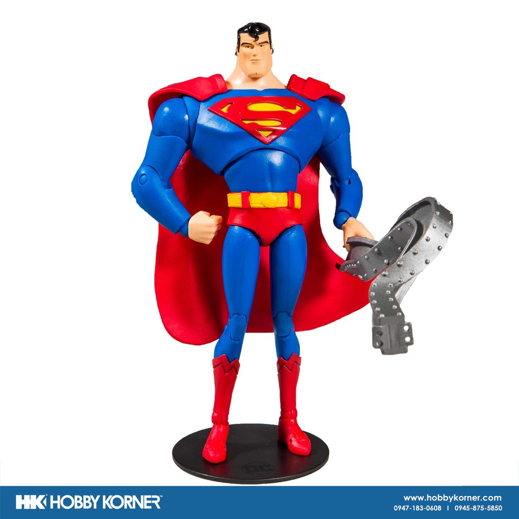 (IN STOCK) MCFARLANE TOYS 7” Scale DC Multiverse Superman Animated ...