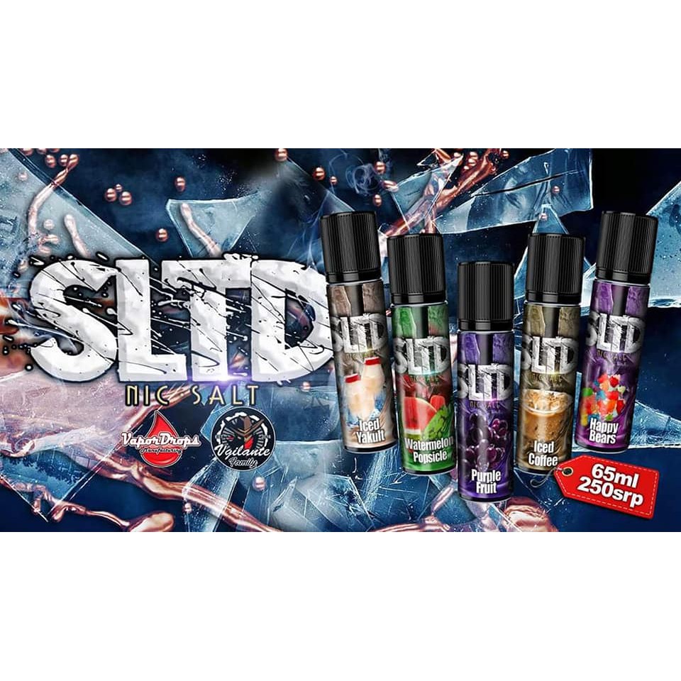 Sltd 65ml salt nic 1224mg Salt Nic Vape Juice Legit pods Shopee
