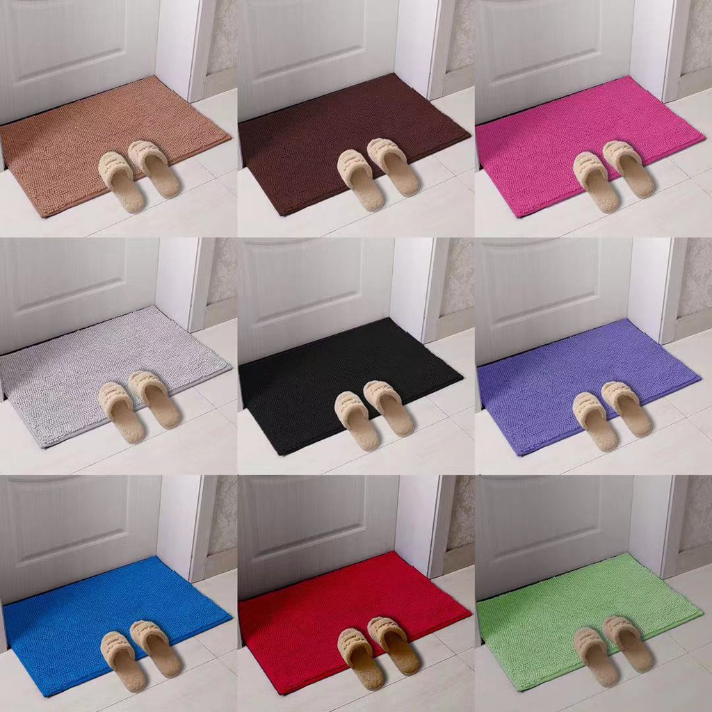 Microfiber AntiSlip Door mat Floor Mat Soft Smooth Shopee Philippines