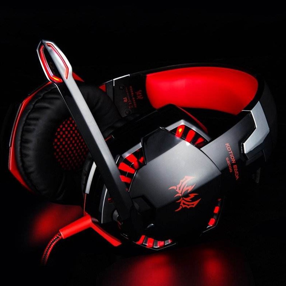 COD] Kotion EACH G2000 Headphones LED Lighting Computer Stereo Gaming  Headset Game Earphone - Shopee Philippines