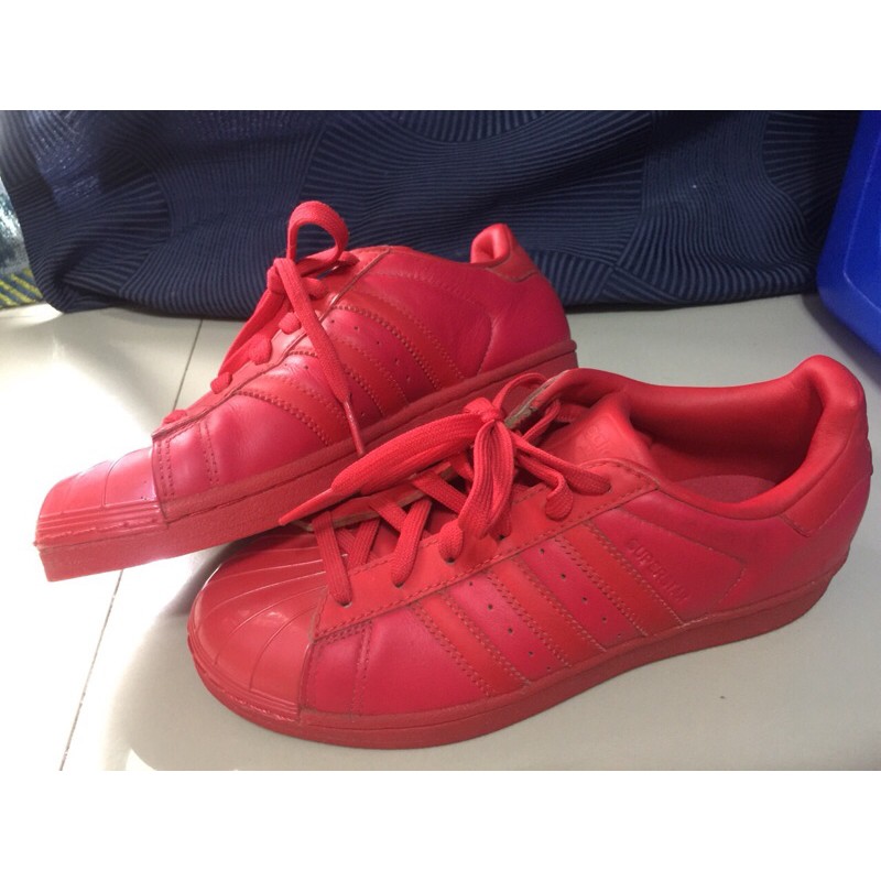 Adidas Red Superstar For Women Shopee Philippines 3821