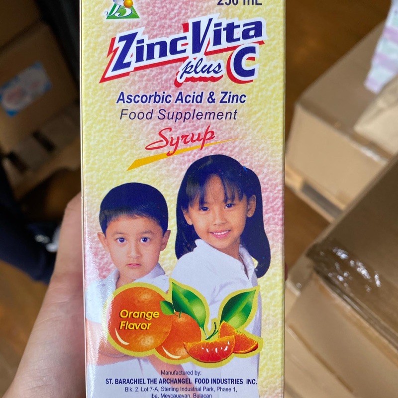 Zinc Vita plus C syrup Shopee Philippines