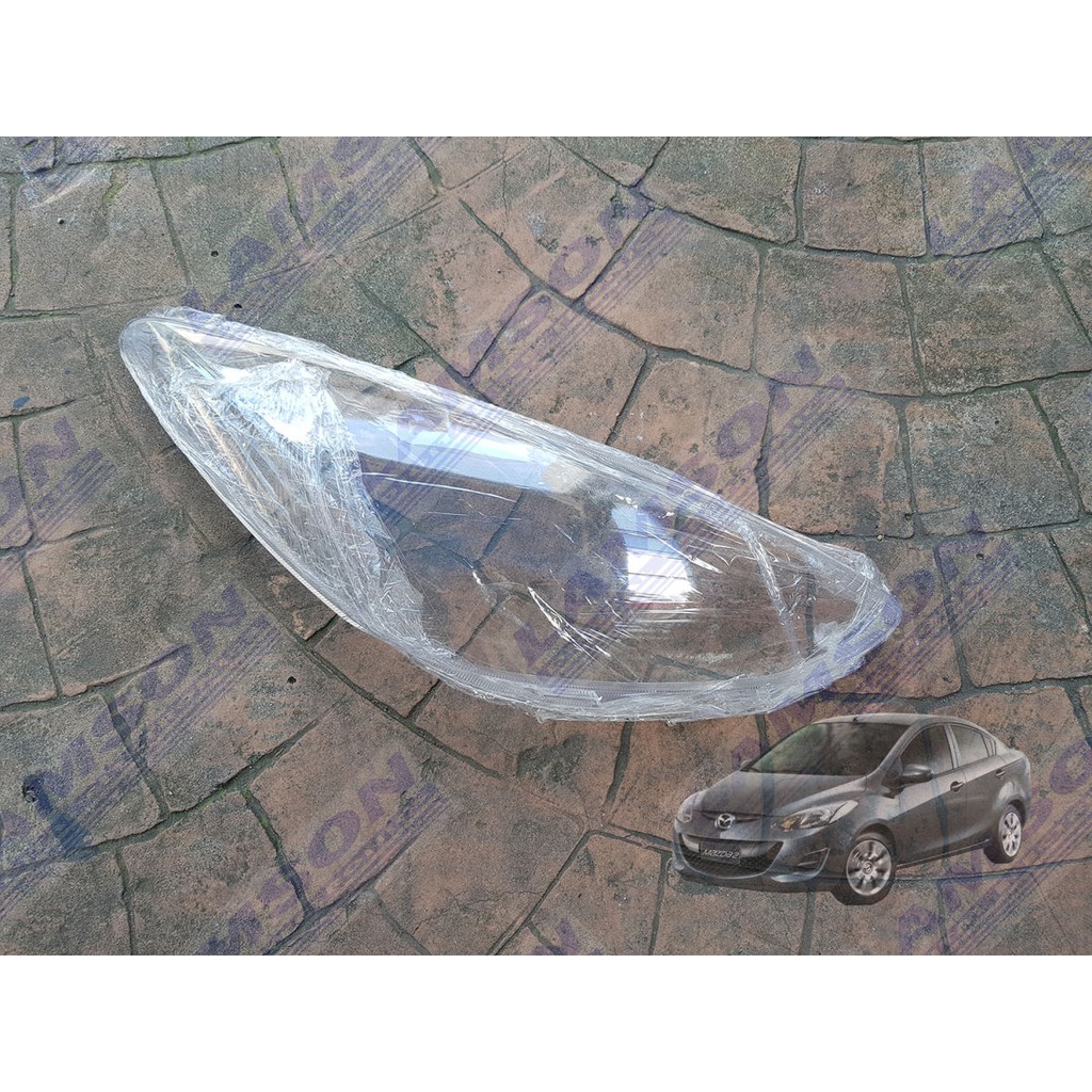 mazda 2 headlight lens