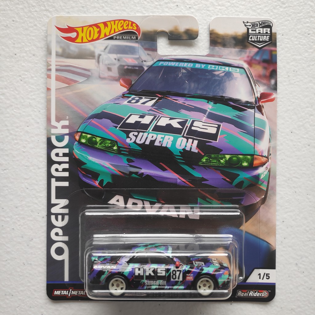 hot wheels open track nissan skyline