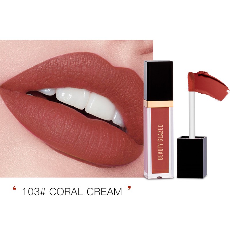 beauty glazed lip matte