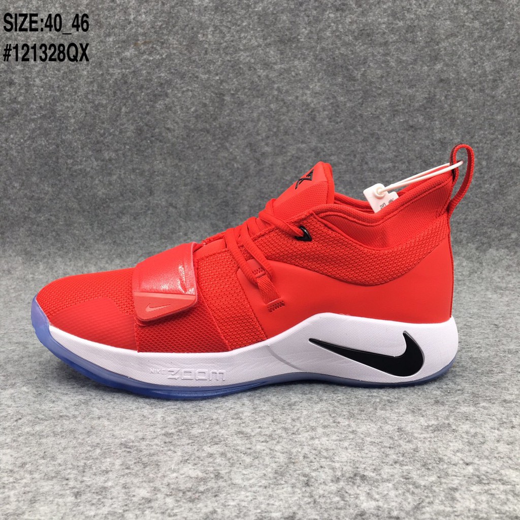red paul george shoes