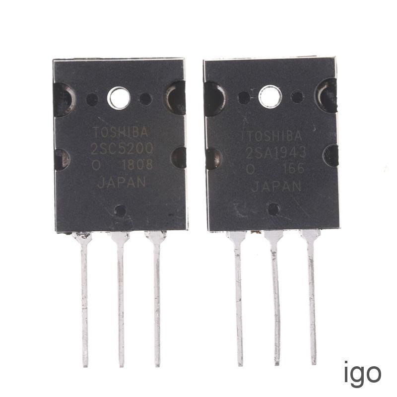 1pair 2SA1943 & 2SC5200 PNP Power Transistor ZDMX | Shopee Philippines