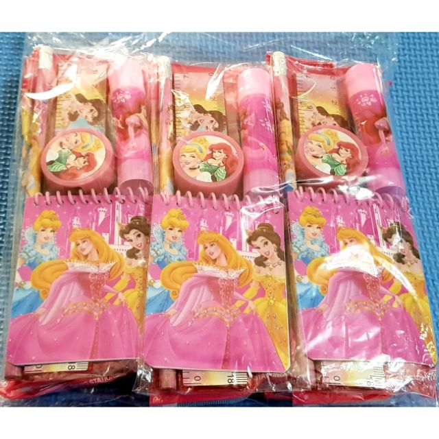 PARTY FAVORS DISNEY PRINCESS STATIONARY SETS 12pcs Shopee Philippines