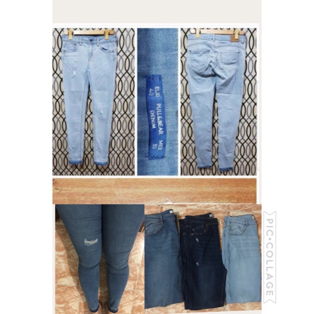 pull and bear ripped jeans