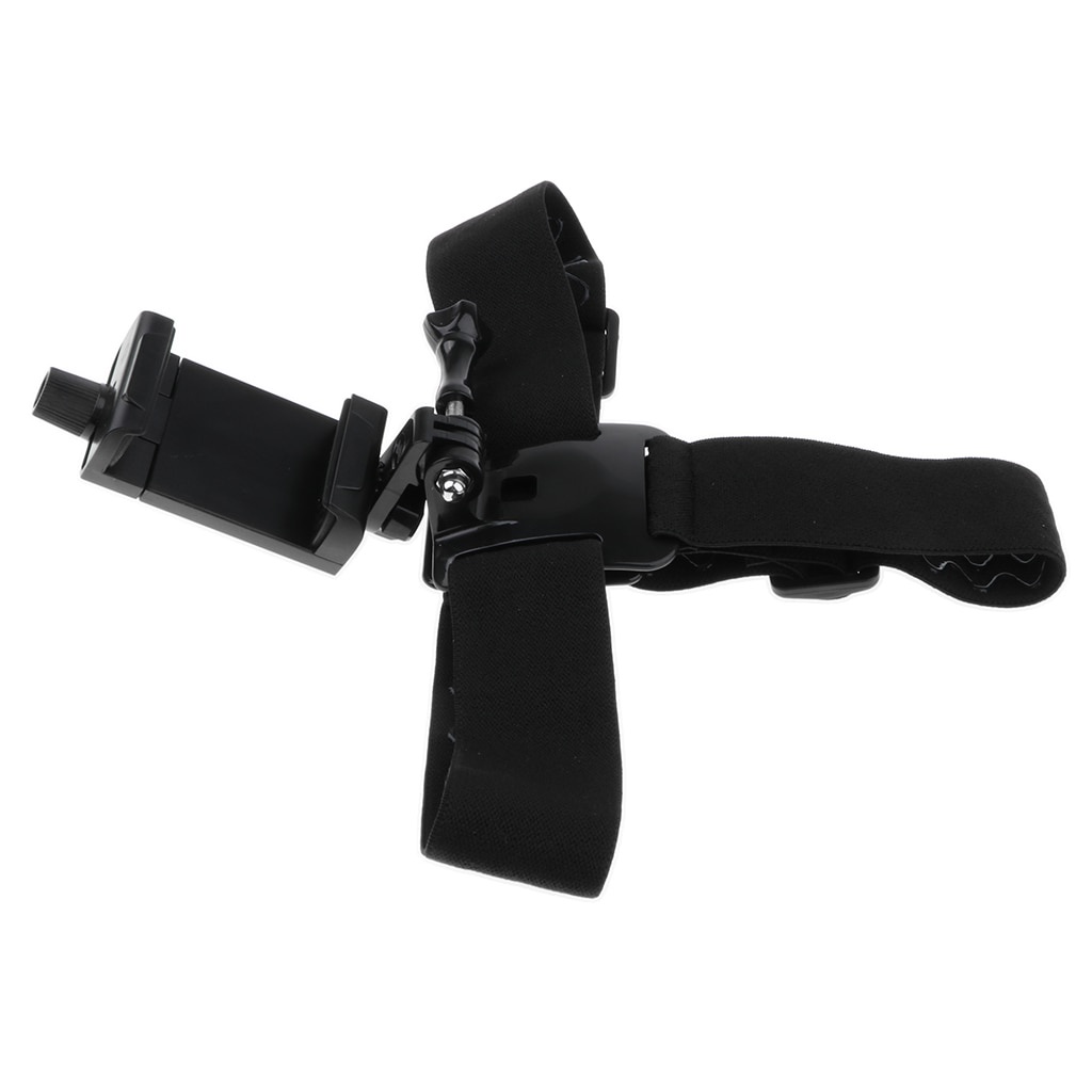 Phone Head Mount GoPro Strap for iPhone, Samsung Note All Smartphones universal adapter connect the clip chest strap #4