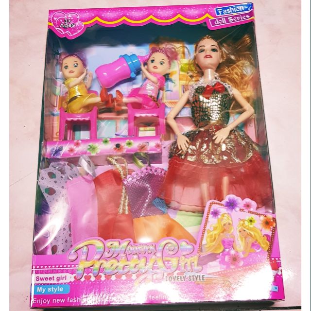 barbie doll shopee