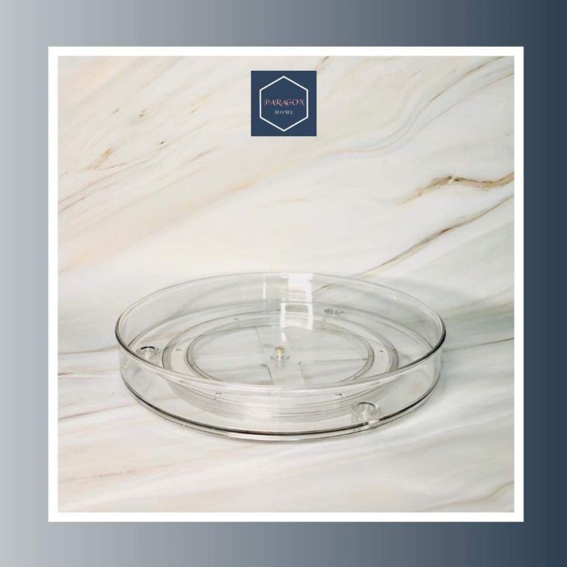 Acrylic Lazy Susan Turntable 23cm Shopee Philippines