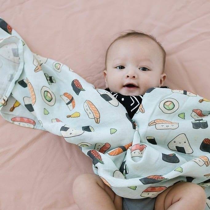 sushi baby swaddle