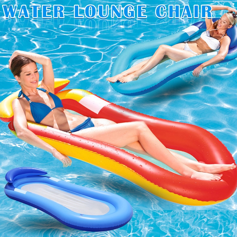 inflatable pool bed