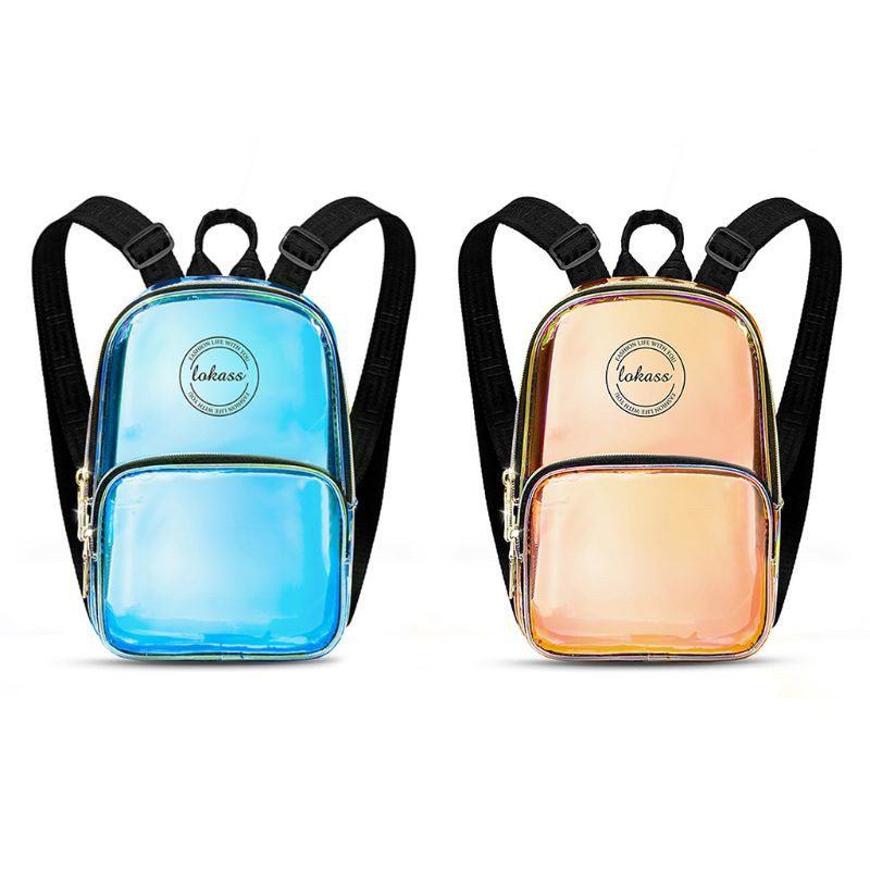 mini transparent backpack