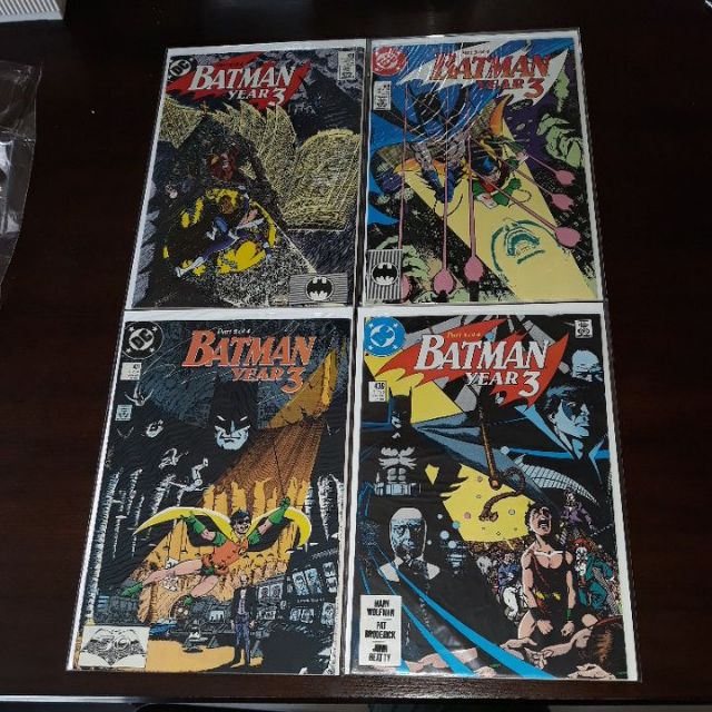 Batman Year 3 436-440 Complete Set 1 of 4 DC Comic Book Printed 1989 First  Appearance of Tim Drake | Shopee Philippines