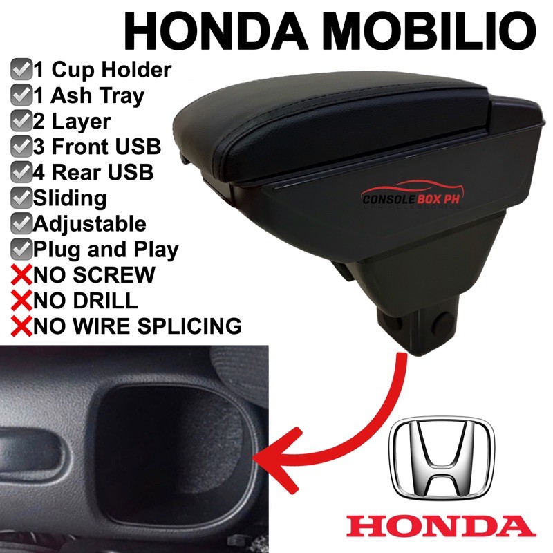 Honda Mobilio OEM Armrest Shopee Philippines