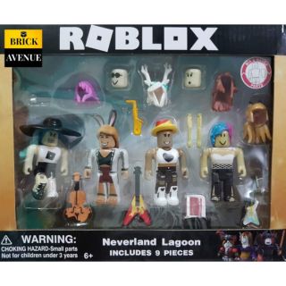 Roblox Roblox Toy Roblox Shopee Philippines - details about roblox neverland lagoon 9 piece set mix and match action figures new sealed
