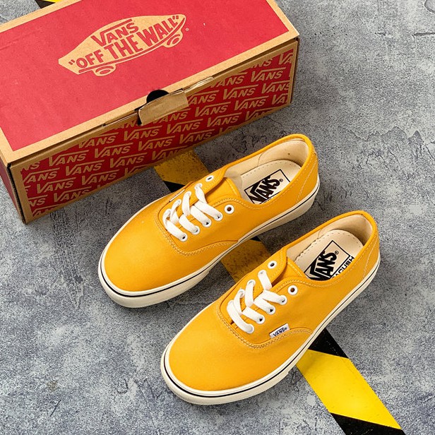 van yellow shoes