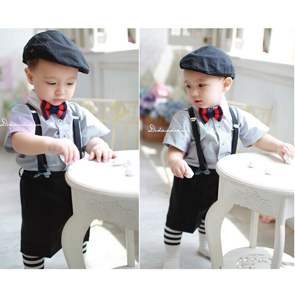 boys suspender shorts