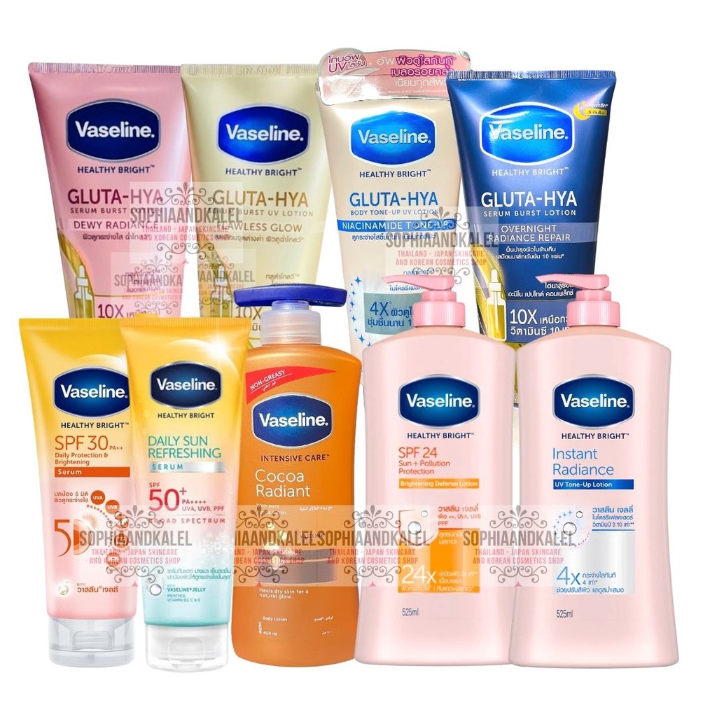 Is Vaseline Gluta Hya For Face Or Body