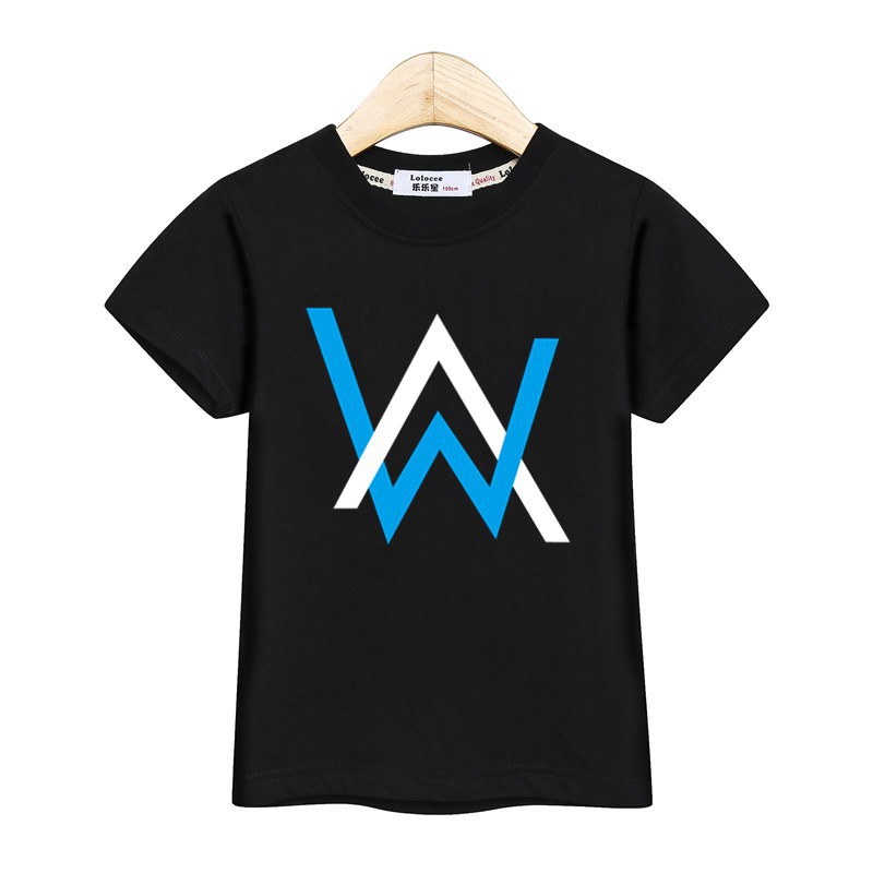 Kids Alan Walker Shirt Boy Dj Tshirt Girl Short Sleevetops - alan walker hoodie roblox