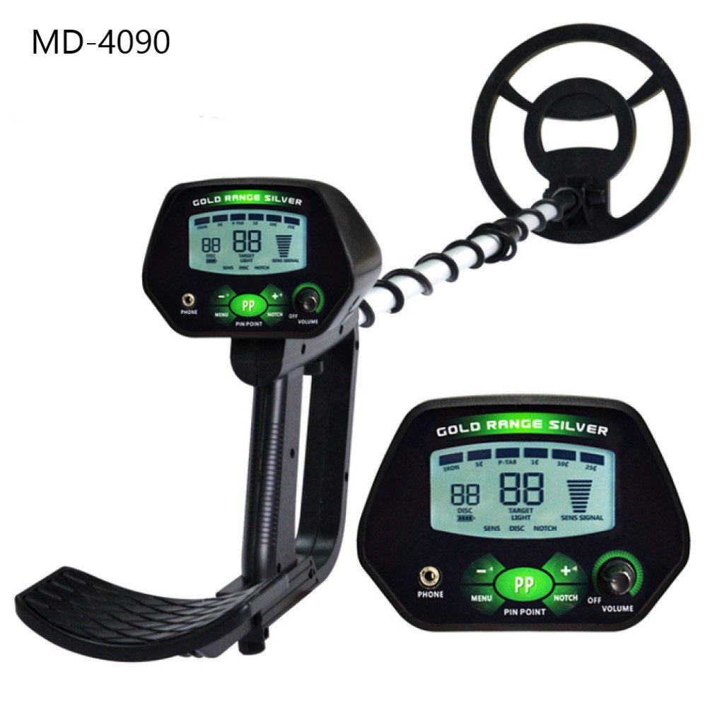 High Sensitivity Underground Metal Detector MD-4090 with Memory ...