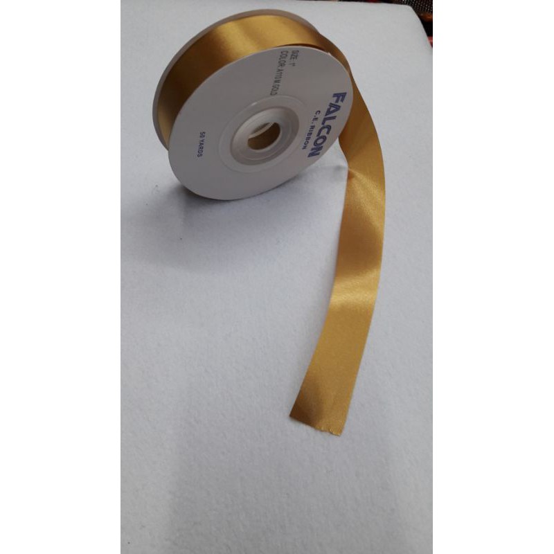 5/8" and 1" Cut edge satin ribbon (falcon) Shopee Philippines